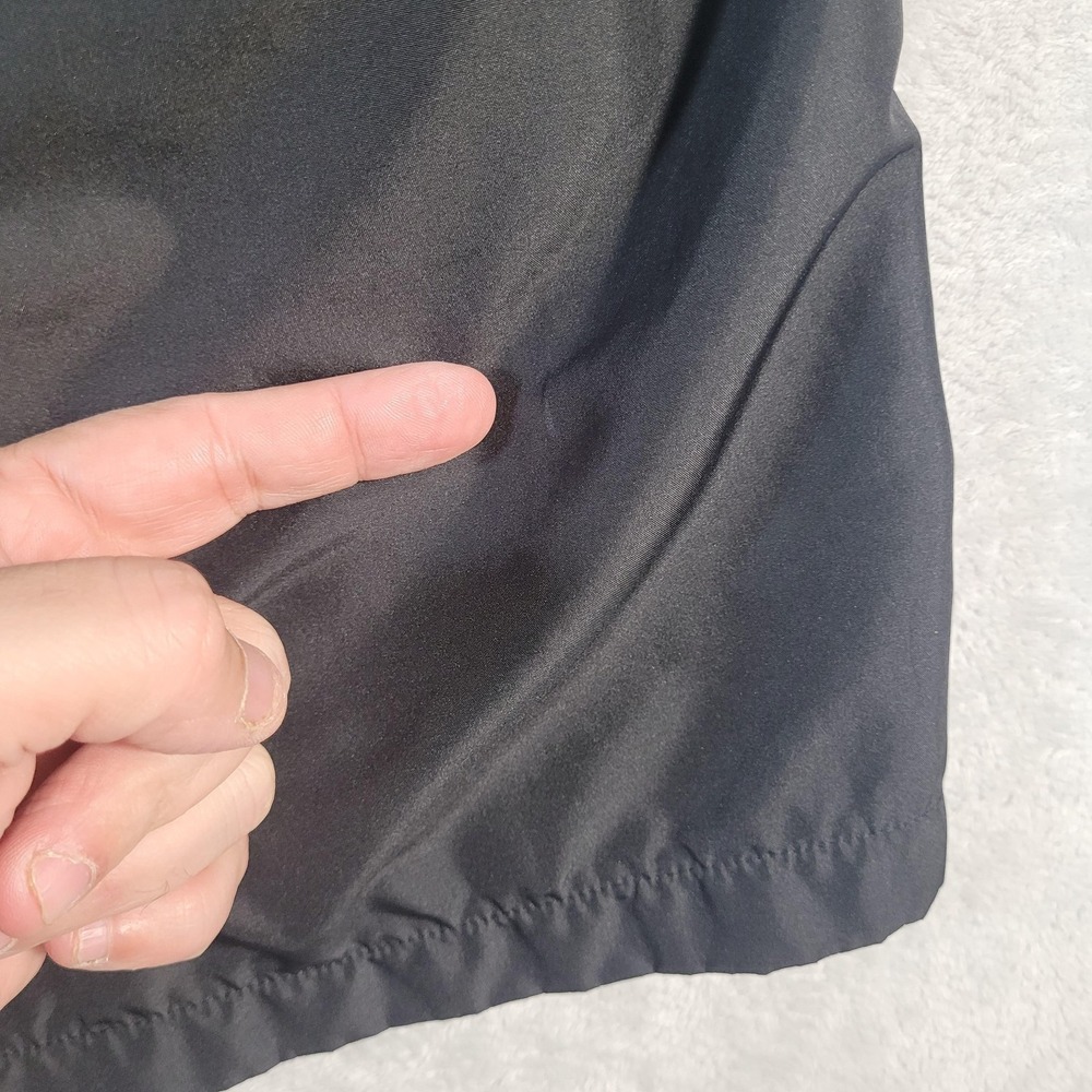 Vintage Gap Coat Mens XL Gray Insulated Button Front Raincoat Lined Trench - Picture 12 of 16
